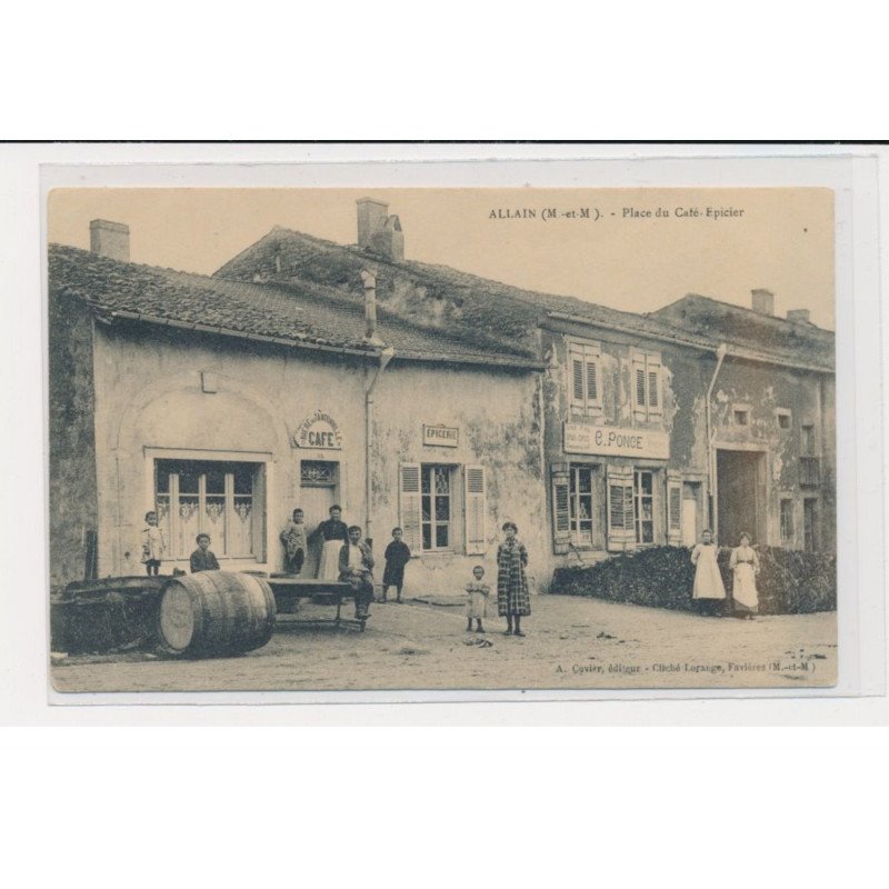 ALLAIN (M -et.M) Place du Café - Epicier - très bon état