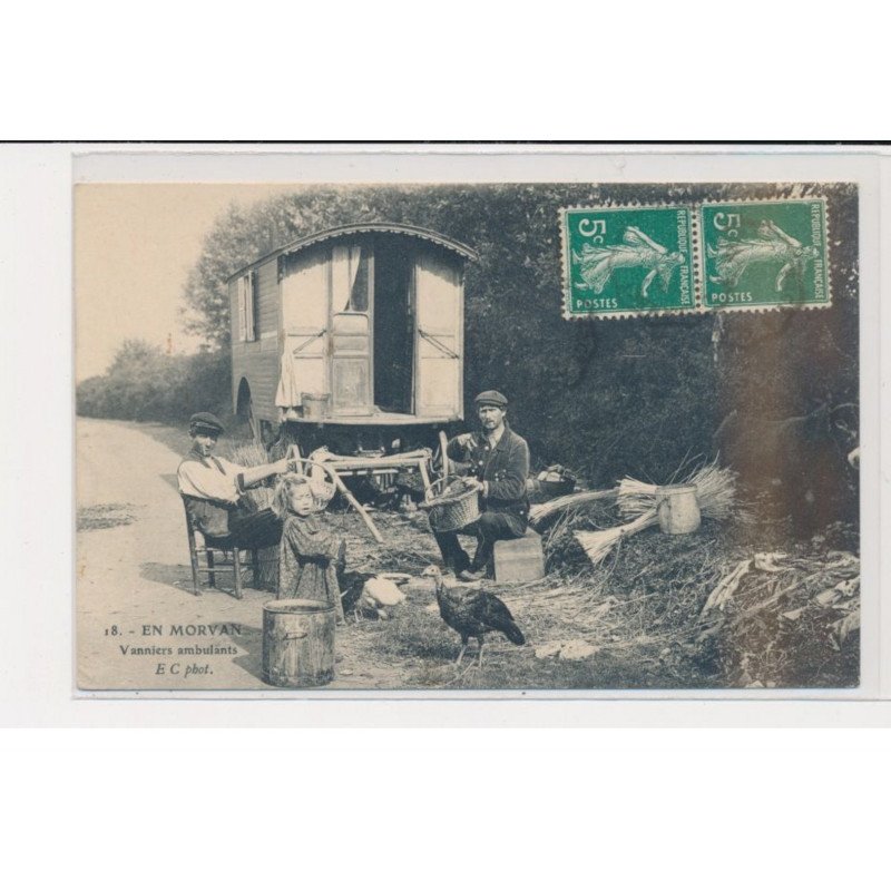 EN MORVAN - Vanniers ambulants - très bon état