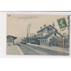 PONT DE BRIQUES - Environs de Boulogne-sur-Mer - La gare - très bon état