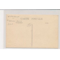 WIMEREUX - carte photo d'un Ballon rond (montgolfière)- très bon état
