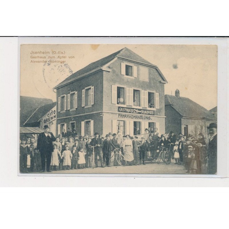 ISENHEIM - Gasthaus zum aptel von Alexander Rominger - état ISENHEIM - Gasthaus zum aptel von Alexander Rominger - état