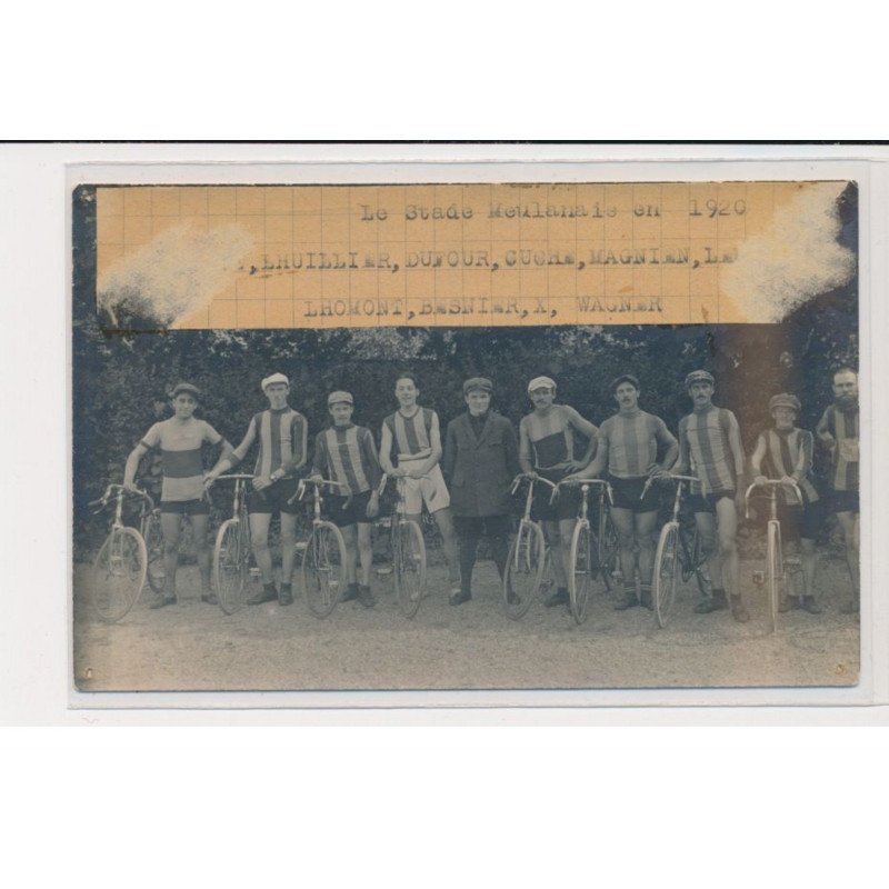 MEULAN - Le stade meulanais en 1920 - état