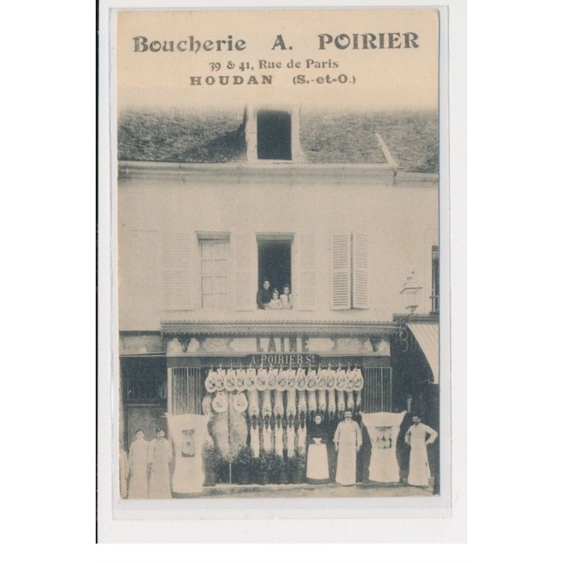 HOUDAN - Boucherie A. Poirier - très bon état