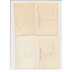 LA CELLE SAINT CLOUD - Boucherie Yvonneau (4 CPA) - très bon état