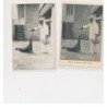 BIARRITZ - 1 carte photo + 1CPA - Souvenir du musée de la mer - otarie - très bon état