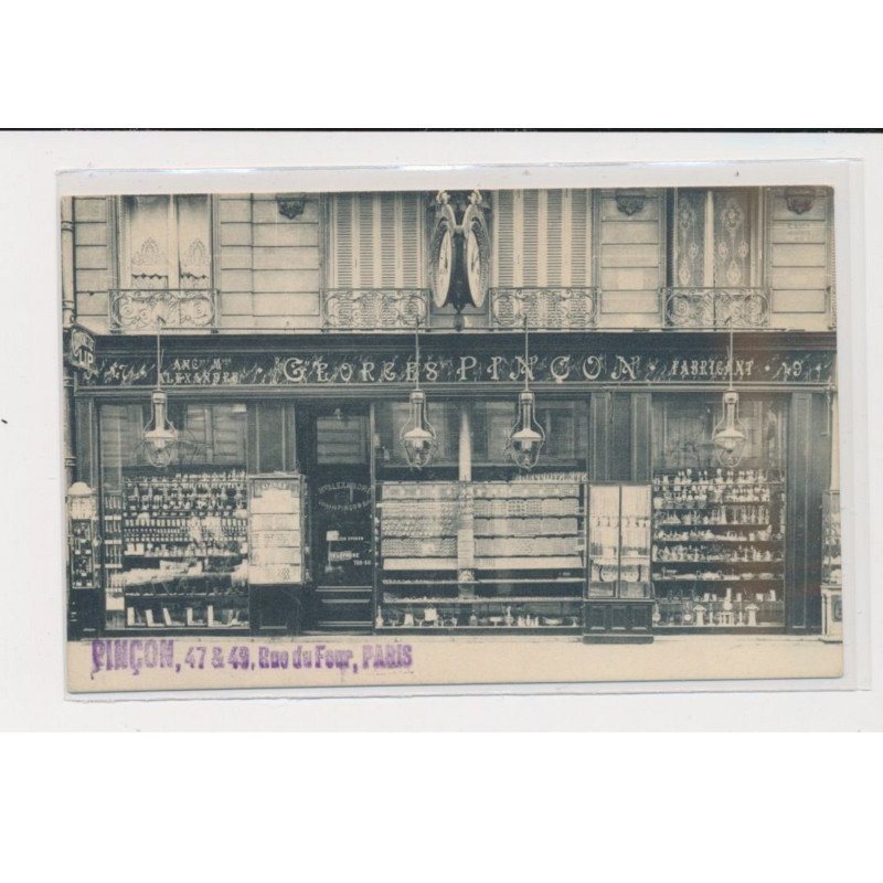 PARIS - Bijouterie Georges Pinçon - Rue du Four - 75006 - très bon état
