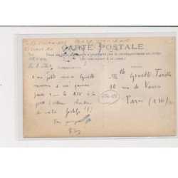 PARIS - Militaires Porte d'Orléans - Chantier du métro - carte photo - 75014 - état