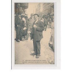PARIS - Les petits métiers de Paris - Le marchand de savons et lacets - Editeur Malcuit - très bon état