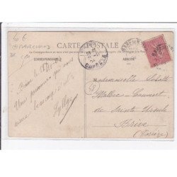 MENDE : rue de la République (librairie - marchand de cartes postales illustrées) - très bon état