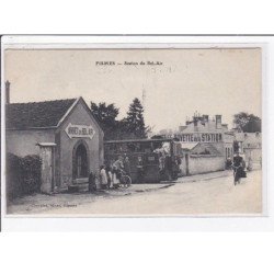 FISMES : station du Bel Air (tramway - arret - gare) - état