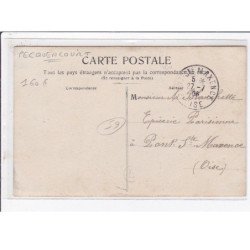 PECQUENCOURT : carte photo de la rue du Beffroy - très bon état
