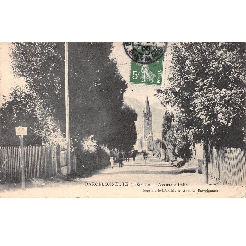 BARCELONNETTE - Avenue d'Italie - très bon état BARCELONNETTE - Avenue d'Italie - très bon état