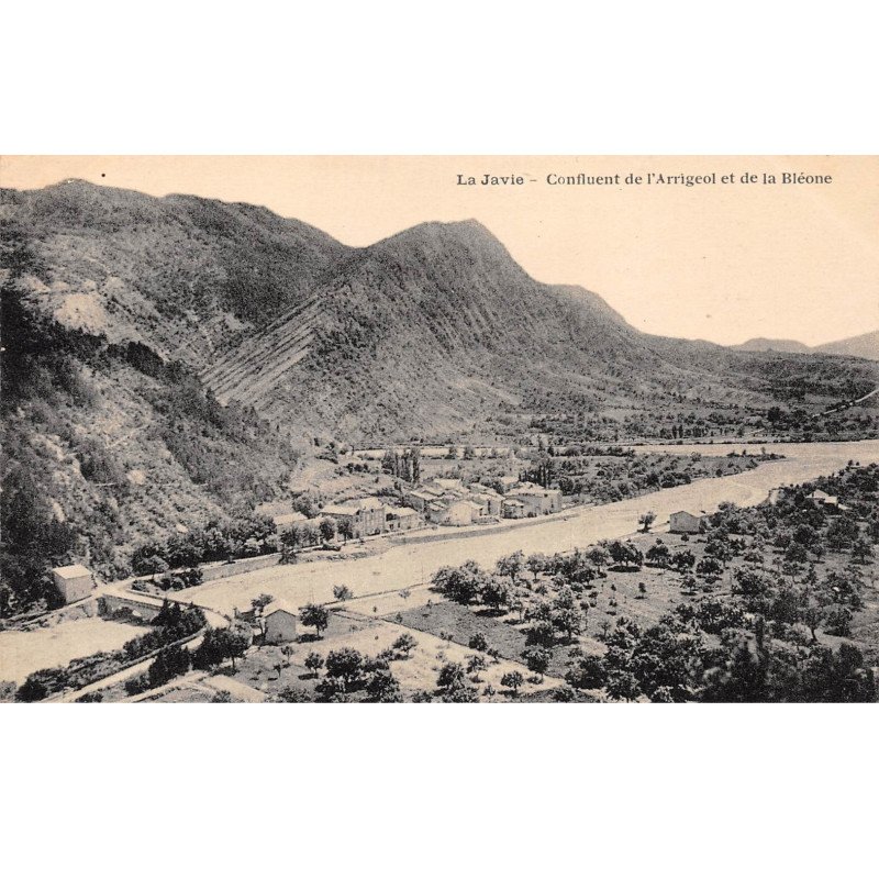 LA JAVIE - Confluent de l'Arrigeol et de la Bléone - très bon état