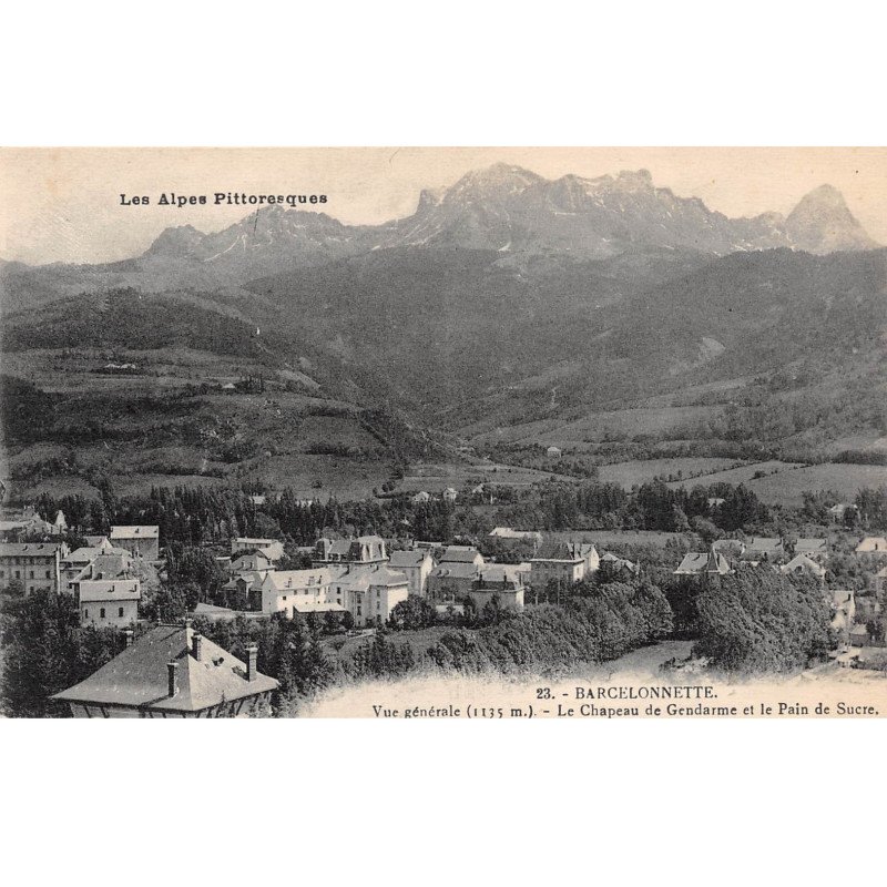 BARCELONNETTE - Vue générale - très bon état BARCELONNETTE - Vue générale - très bon état