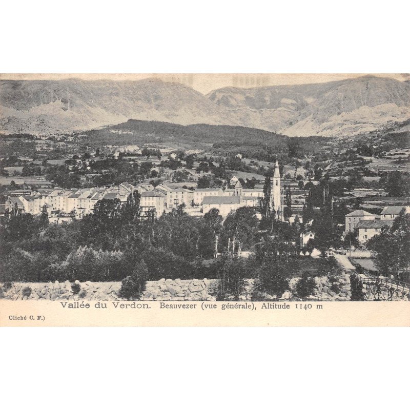BEAUVEZER - Vue générale - très bon état