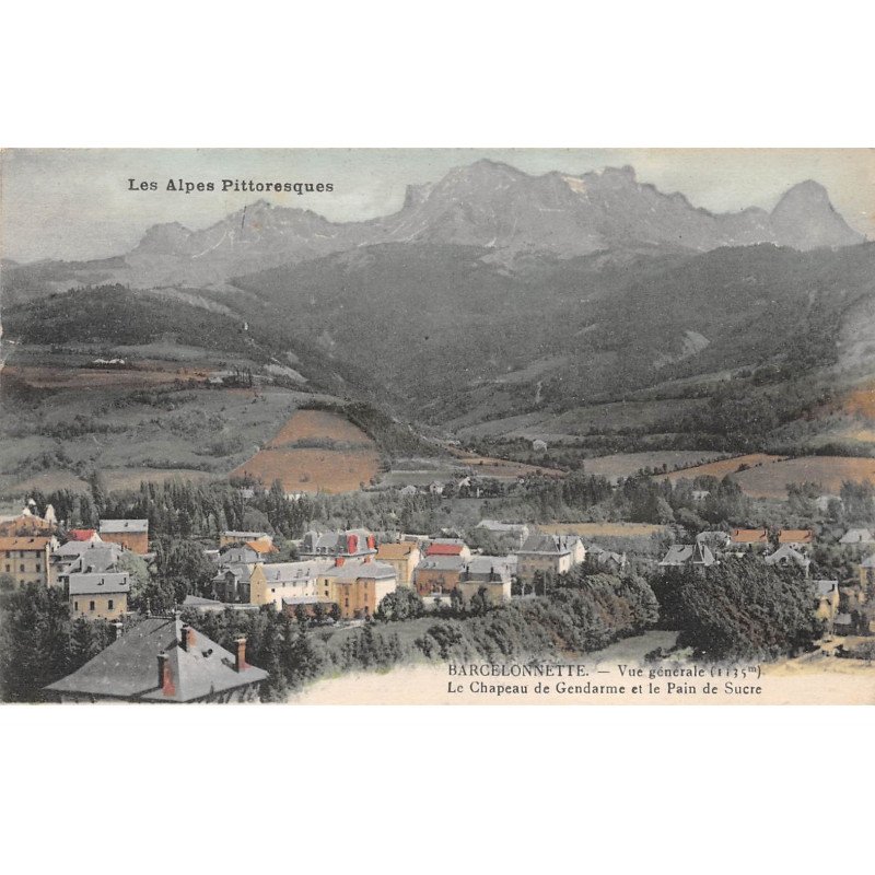 BARCELONNETTE - Vue générale - très bon état BARCELONNETTE - Vue générale - très bon état