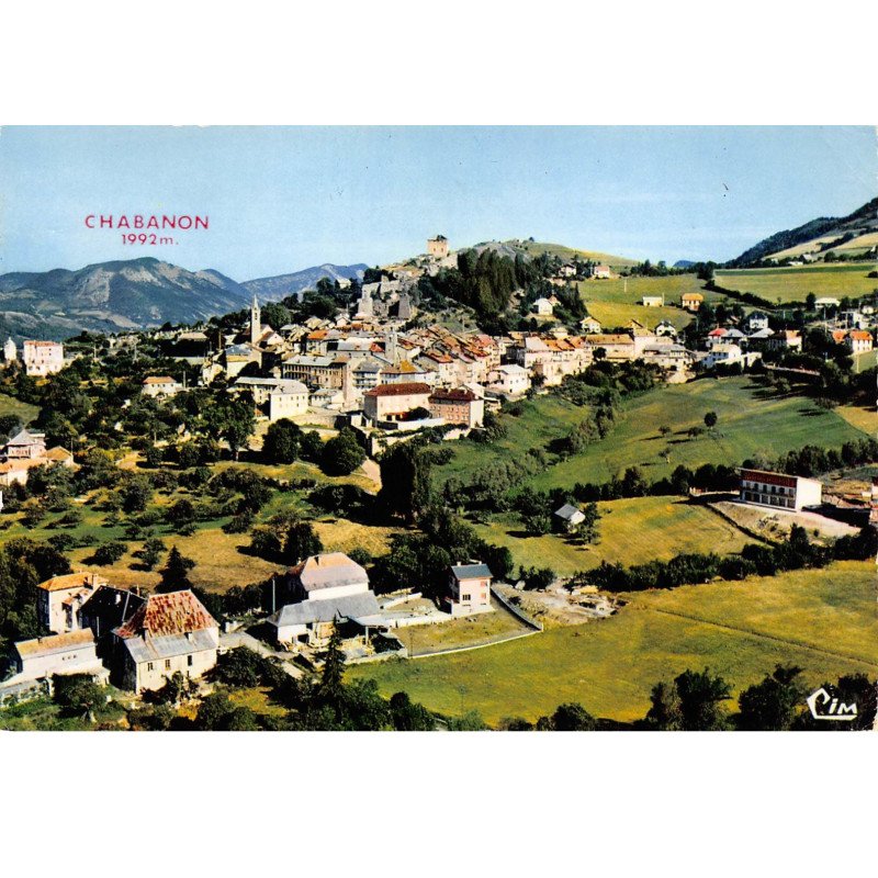 SEYNE LES ALPES - Vue générale aérienne - très bon état