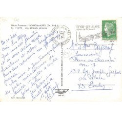 SEYNE LES ALPES - Vue générale aérienne - très bon état