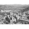 FORCALQUIER - Vue aérienne sur l'Eglise, la Place, les Silos - très bon état