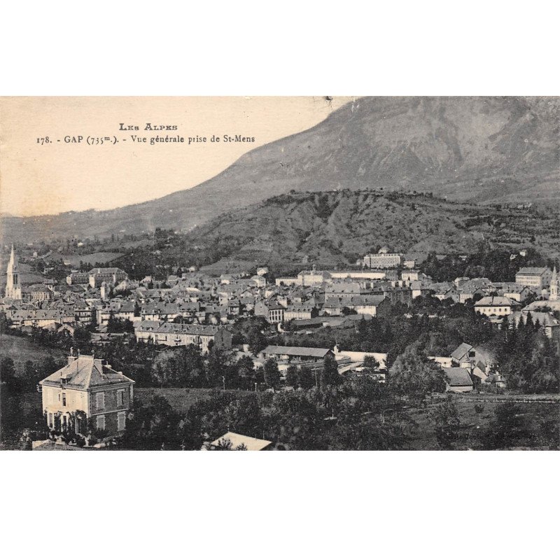 GAP - Vue générale prise de Saint Mens - très bon état