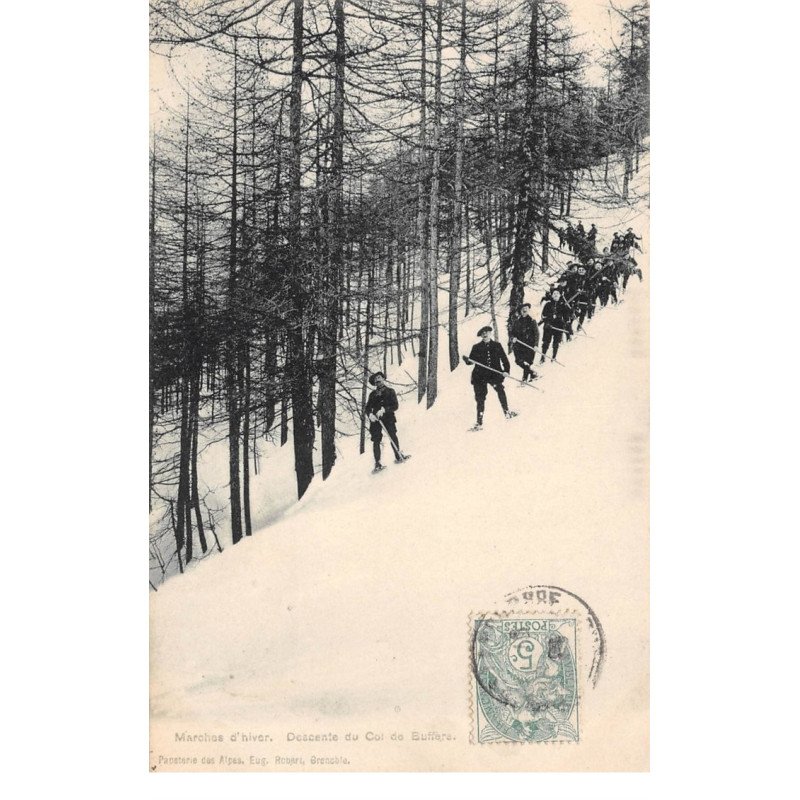 Marche d'hiver - Descente du Col de Buffare - très bon état