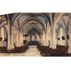 AOUSTE - Intérieur de l'église - très bon état