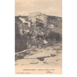 LARGENTIERE - Château - très bon état
