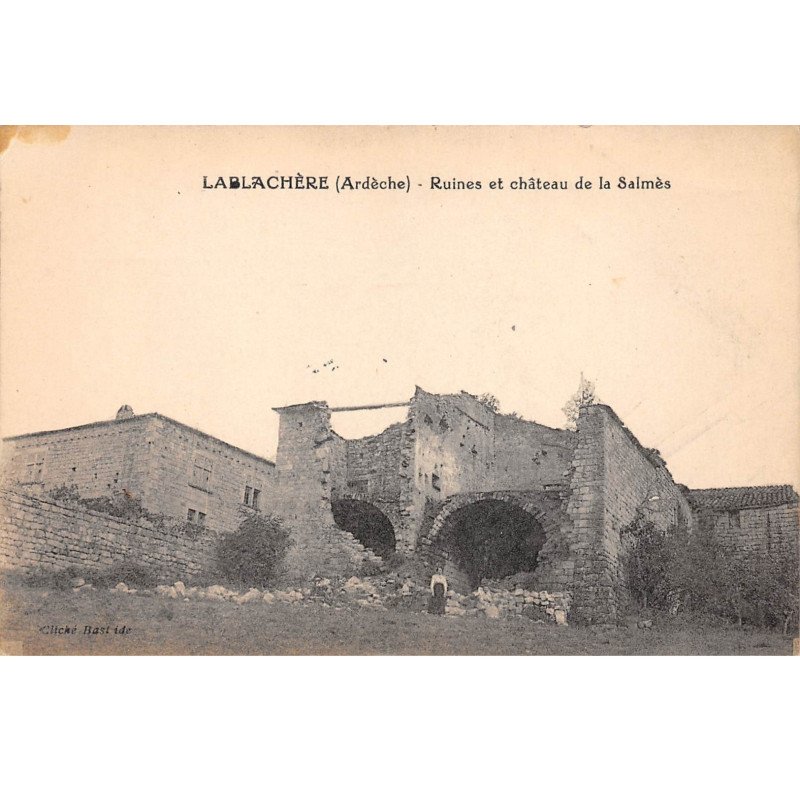 LABLACHERE - Ruines et Château de la Salmès - très bon état