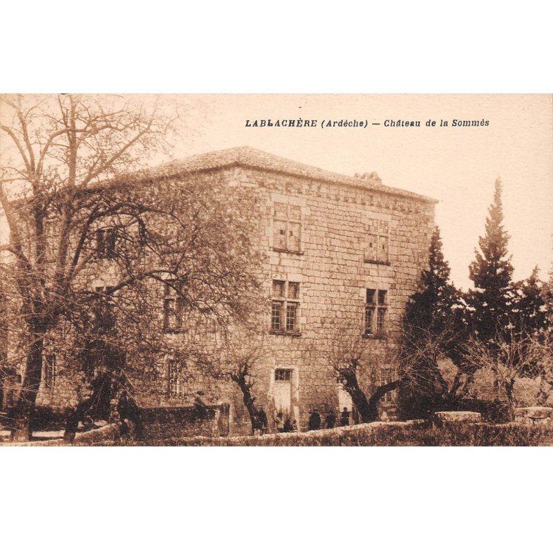 LABLACHERE - Château de la Sommès - très bon état
