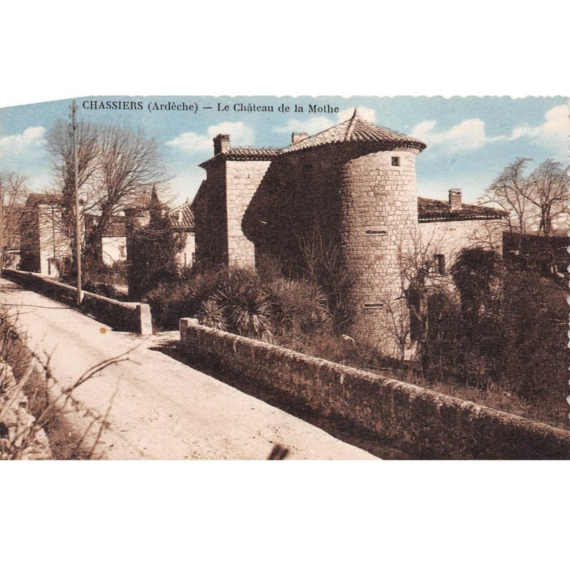 CHASSIERS - Le Château de la Mothe - très bon état