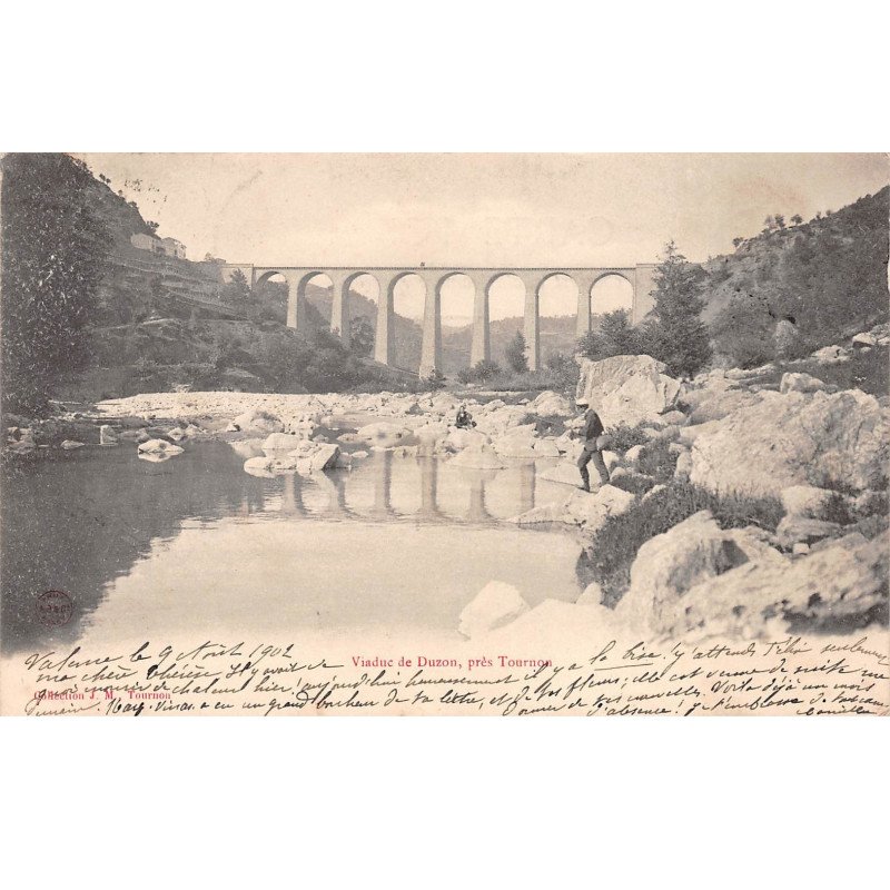 Viaduc de Duzon près TOURNON - très bon état