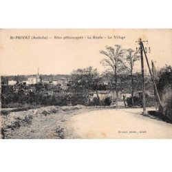 SAINT PRIVAT - La Route - Le Village - très bon état