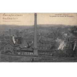 CRANSAC - Vue générale des travaux de Campagnac - très bon état