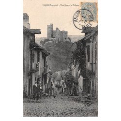 NAJAC - Une Rue et le Château - très bon état