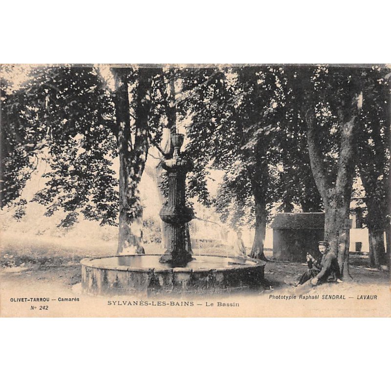 SYLVANES LES BAINS - Le Bassin - très bon état
