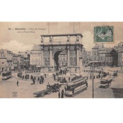 MARSEILLE - L'Arc de Triomphe (ou la Porte d'Aix) - très bon état