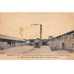 CARENOU et Cie - Les plus anciennes fabriques de réglisse de France - Usine de MARSEILLE - très bon état
