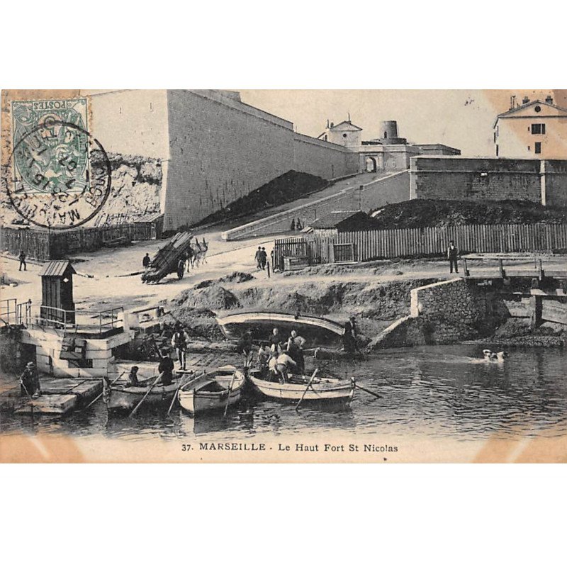 MARSEILLE - Le Haut Fort Saint Nicolas - très bon état
