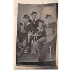 MARSEILLE - Carte Photo - Marins - 24 Novembre 1932 - très bon état