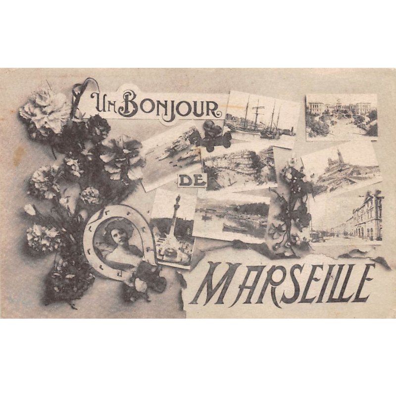 Un Bonjour de MARSEILLE - très bon état