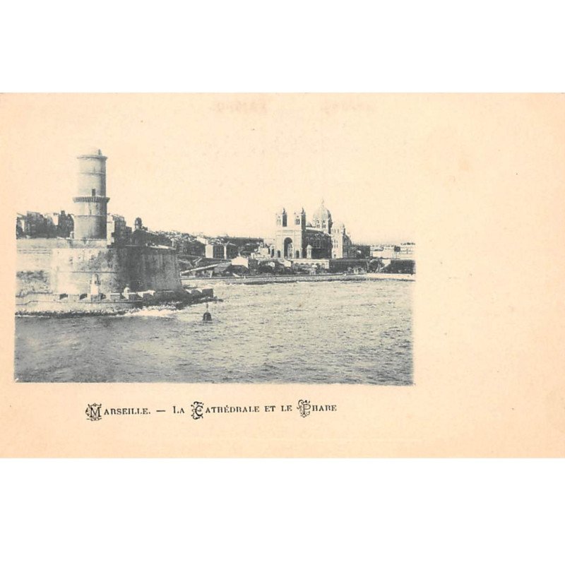 MARSEILLE - La Cathédrale et le Phare - très bon état