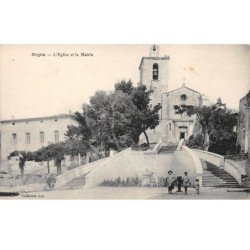 ORGON - L'Eglise et la Mairie - très bon état