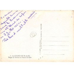 LA COURONNE - Plage du Verdon à l'heure du Bain - très bon état