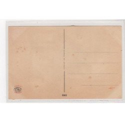 BOURET Germaine : cpa avec collage (systeme -  série 593) (ex-collection Amigon) - très bon état