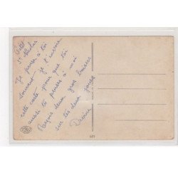 BOURET Germaine : cpa avec collage (systeme - série 681) (ex-collection Amigon) - très bon état