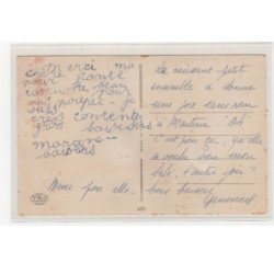 BOURET Germaine : cpa avec collage (systeme - série 681) (ex-collection Amigon) - état (traces)