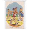 BOURET Germaine : lot de 8 cpa "les sports" (football-escrime) - série 625 (ex-collection Amigon) - TBE sauf canoé