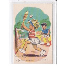BOURET Germaine : lot de 8 cpa "les sports" (football-escrime) - série 625 (ex-collection Amigon) - TBE sauf canoé