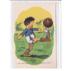 BOURET Germaine : lot de 8 cpa "les sports" (football-escrime) - série 625 (ex-collection Amigon) - TBE sauf canoé