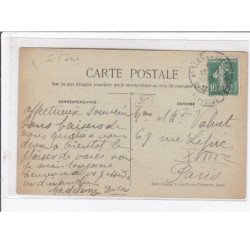 VERVILLE : la halte - l'arrivée du train - gare - bon état